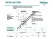GE45-UK-2RS-DURBAL